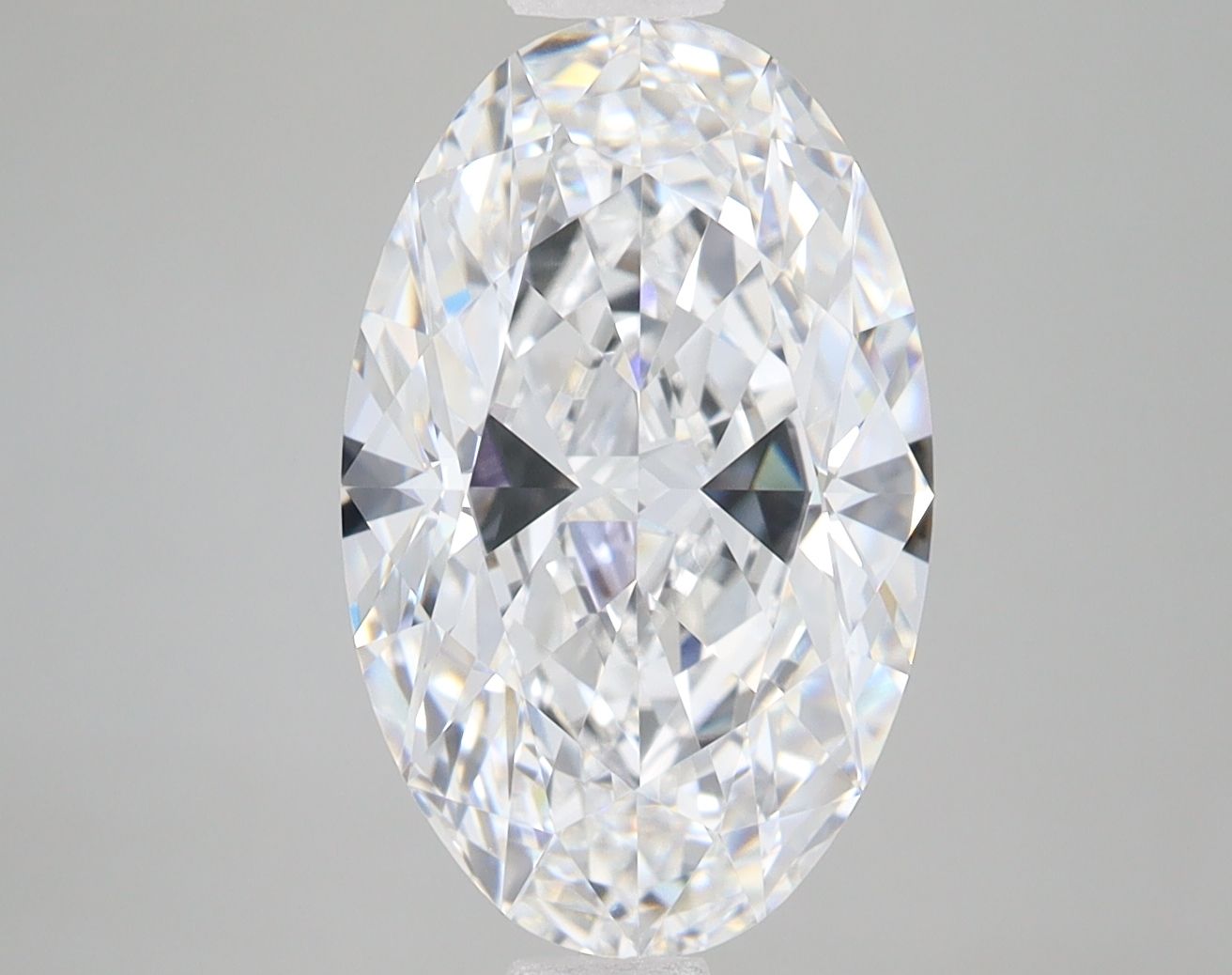 4.03 ct. oval Lab Grown Diamond front image