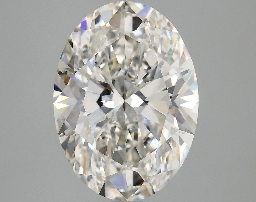 4.07 ct. oval Lab Grown Diamond front image