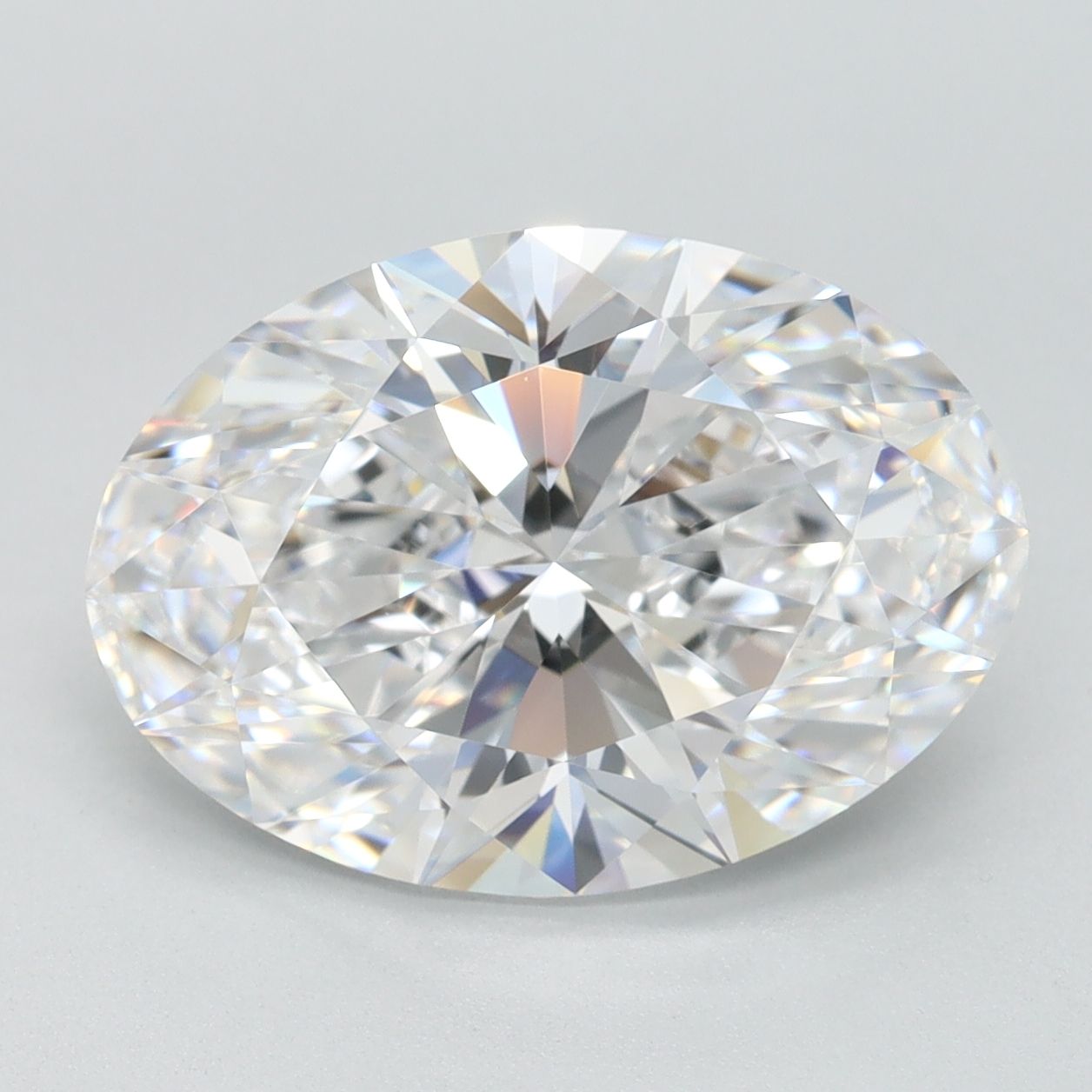 4.08 ct. oval Lab Grown Diamond front image