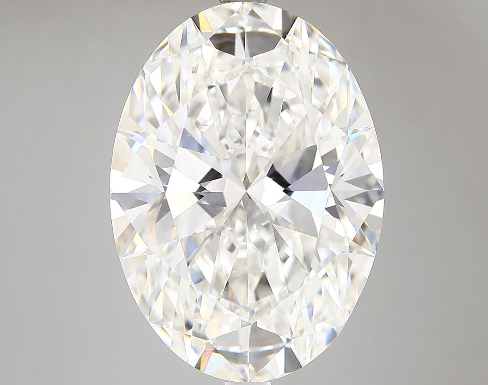 8.04 ct. oval Lab Grown Diamond front image