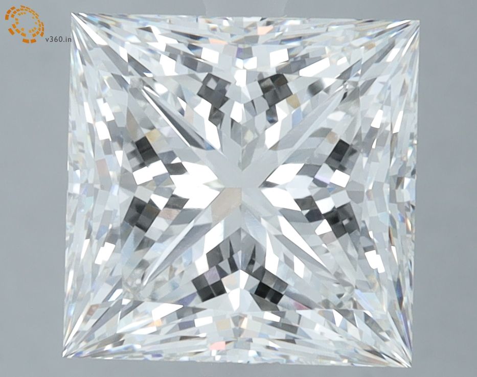 5.05 ct. princess Lab Grown Diamond front image