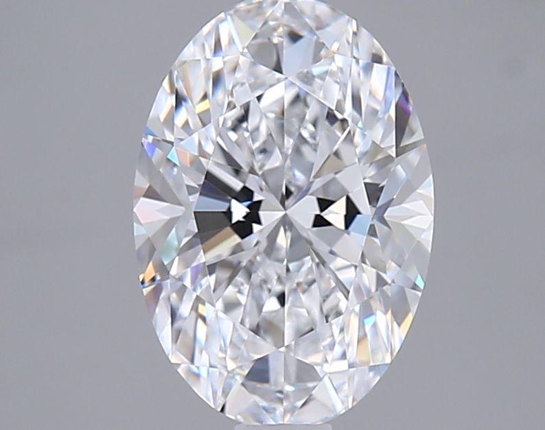 2.08 ct. oval Lab Grown Diamond front image