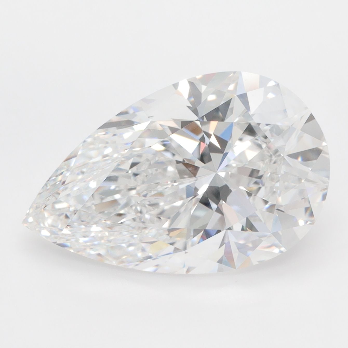 7.03 ct. pear Lab Grown Diamond front image
