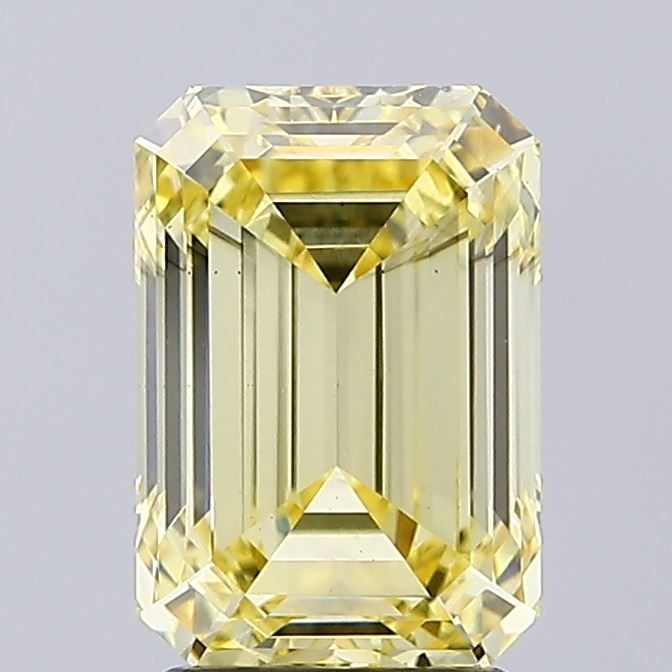 3.09 ct. emerald Lab Grown Diamond front image