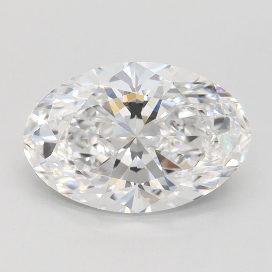 1.38 ct. oval Lab Grown Diamond front image
