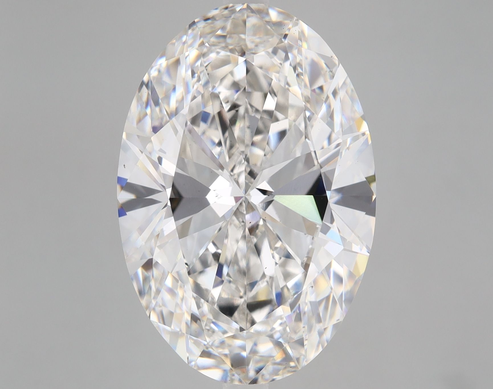 10.49 ct. oval Lab Grown Diamond front image
