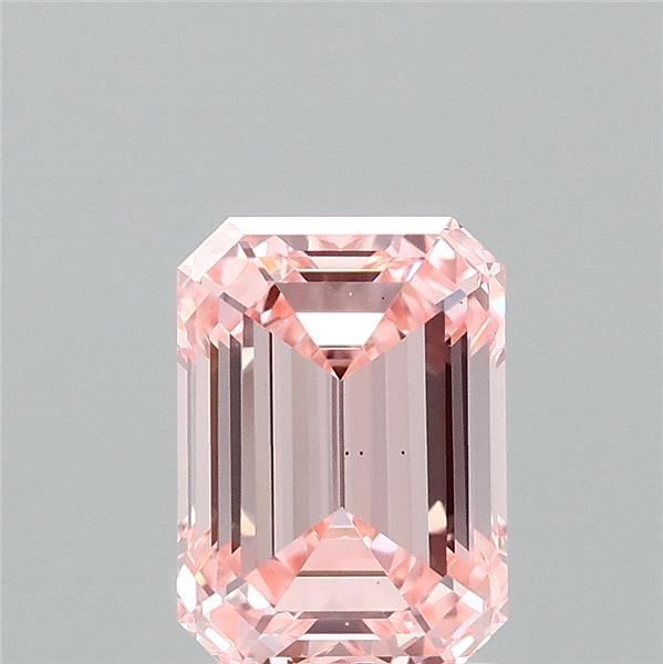 1.52 CT Fancy Intense Pink EMERALD