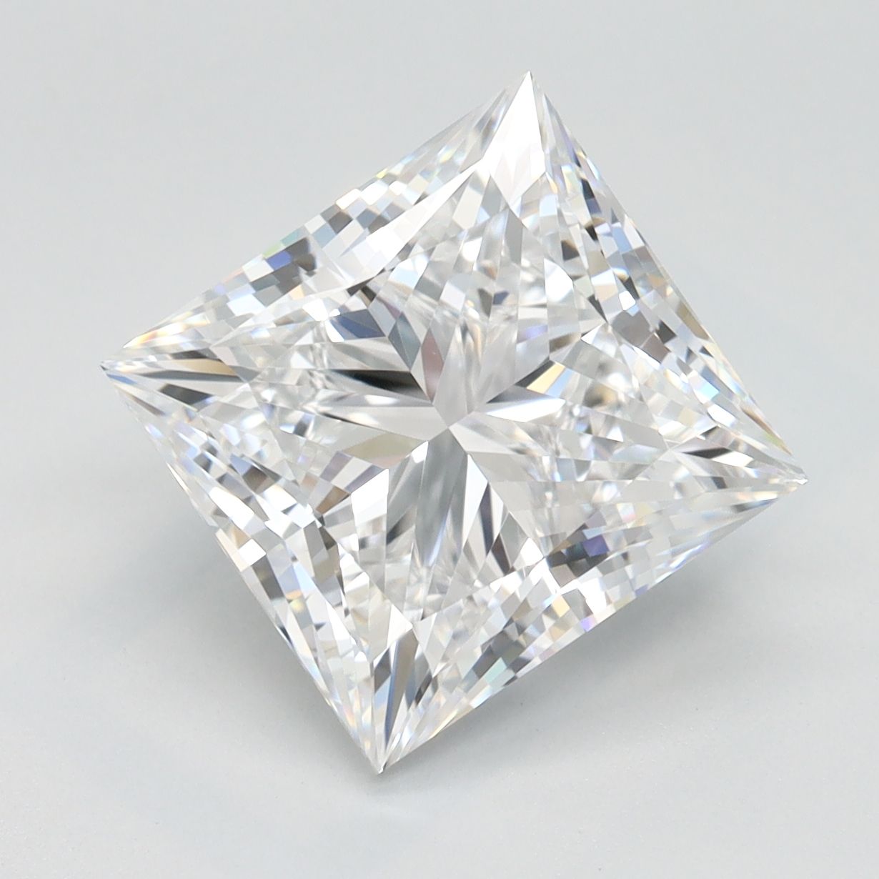 4.06 ct. princess Lab Grown Diamond front image