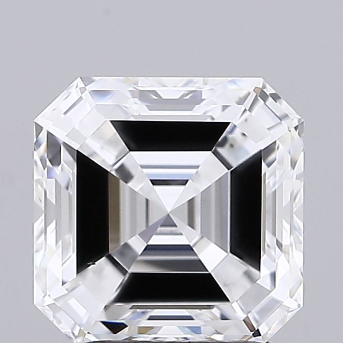 2.54 ct lab-grown Asscher Diamond