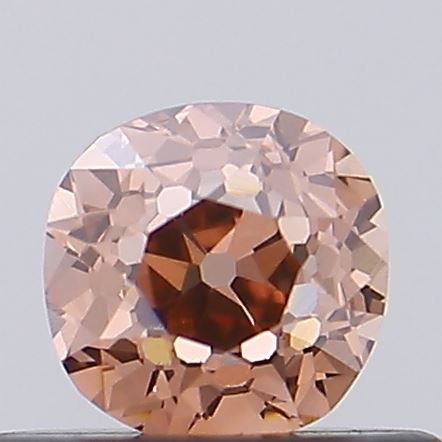 0.4 CT Fancy Brown CUSHION BRILLIANT