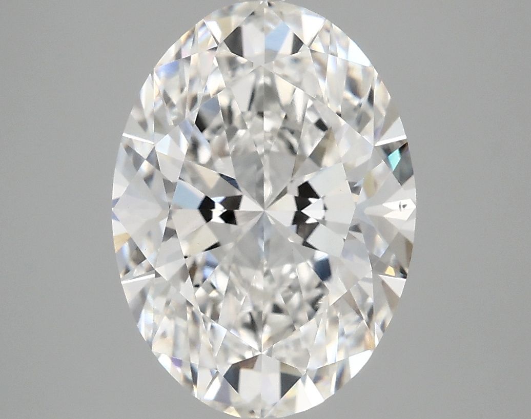 3.80 ct. oval Lab Grown Diamond front image