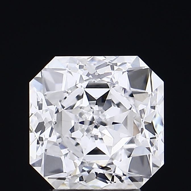 2.2 ct lab-grown Square radiant Diamond