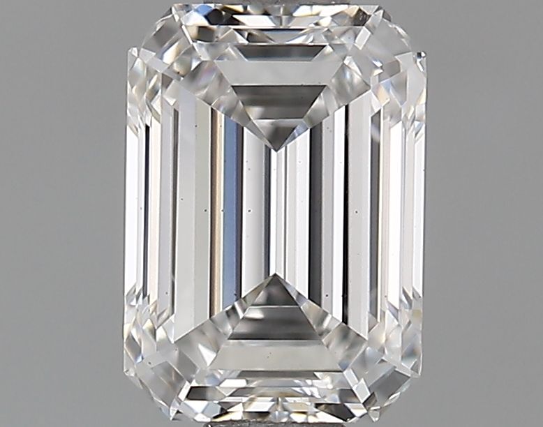 0.85 ct. emerald Lab Grown Diamond front image
