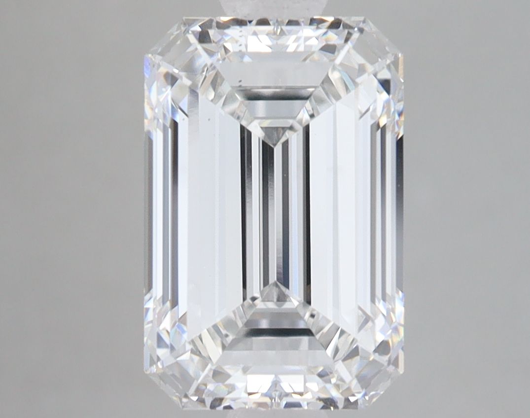 3.76 ct. emerald Lab Grown Diamond front image