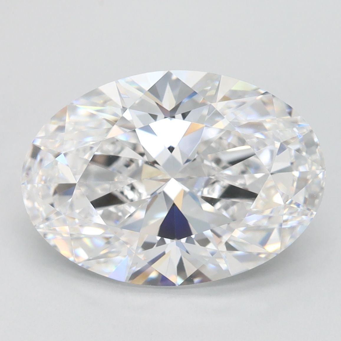 3.58 ct. oval Lab Grown Diamond front image