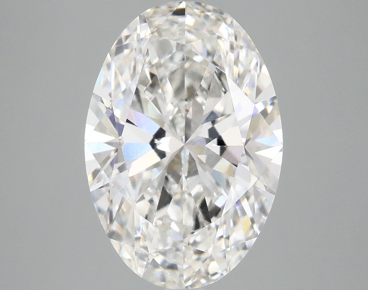 5.00 ct. oval Lab Grown Diamond front image