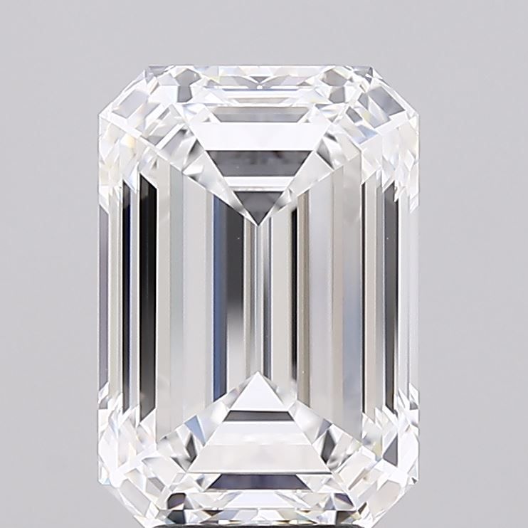 5.30 ct. emerald Lab Grown Diamond front image