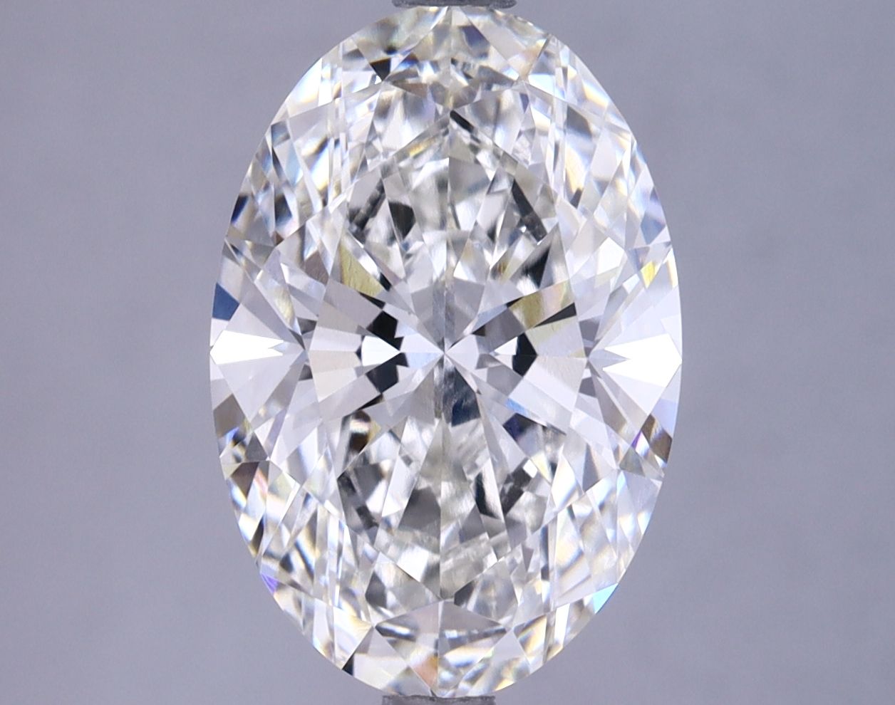 4.12 ct. oval Lab Grown Diamond front image
