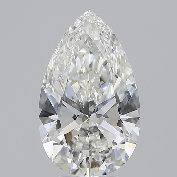 4.44 ct. pear Lab Grown Diamond front image
