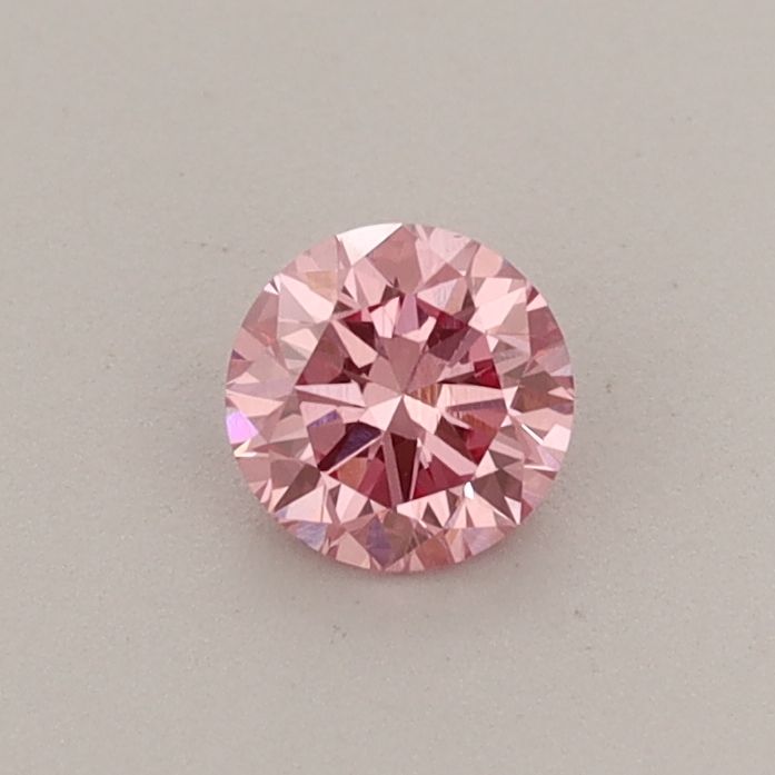 0.32 CT Fancy Vivid Pink ROUND