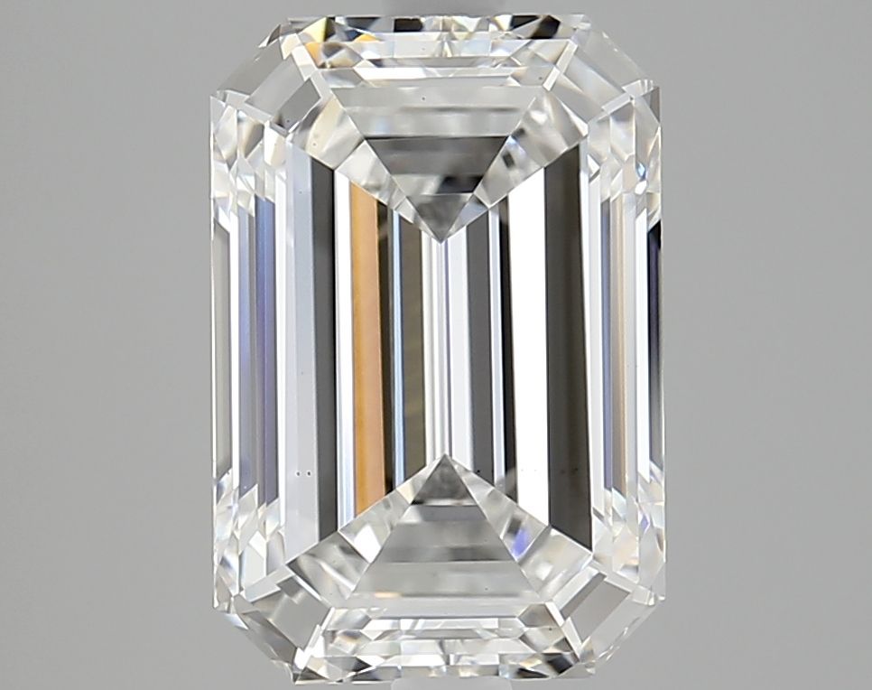 4.10 ct. emerald Lab Grown Diamond front image