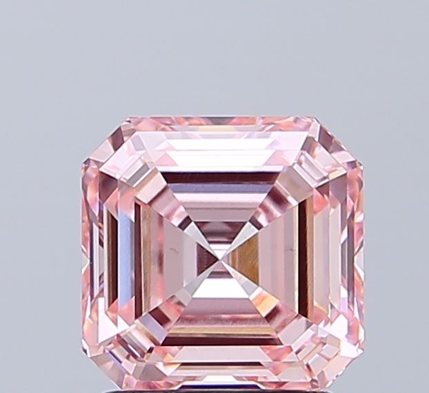 2.05 ct lab-grown Asscher Diamond