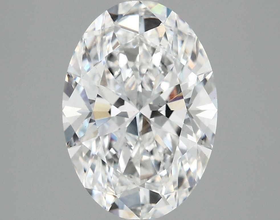 3.08 ct. oval Lab Grown Diamond front image