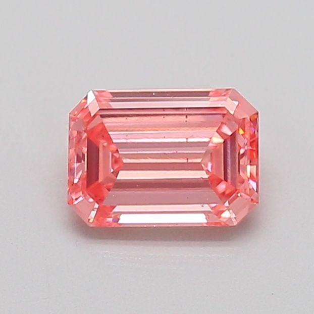 0.76 CT Fancy Vivid Pink EMERALD