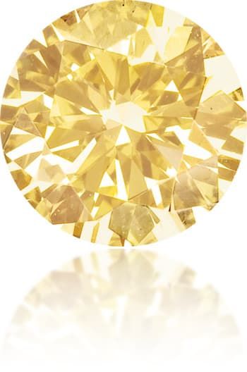 Diament 0.37 ct Fancy Orange/VS1
