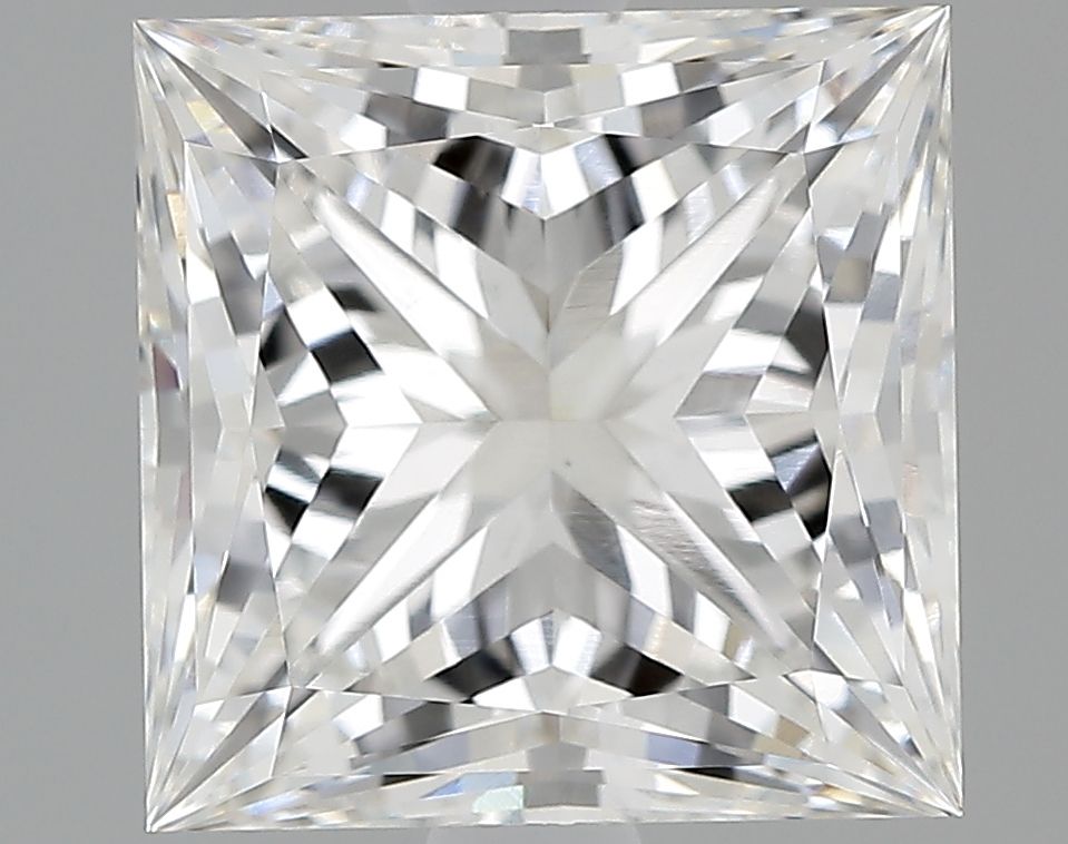2.71 ct. princess Lab Grown Diamond front image