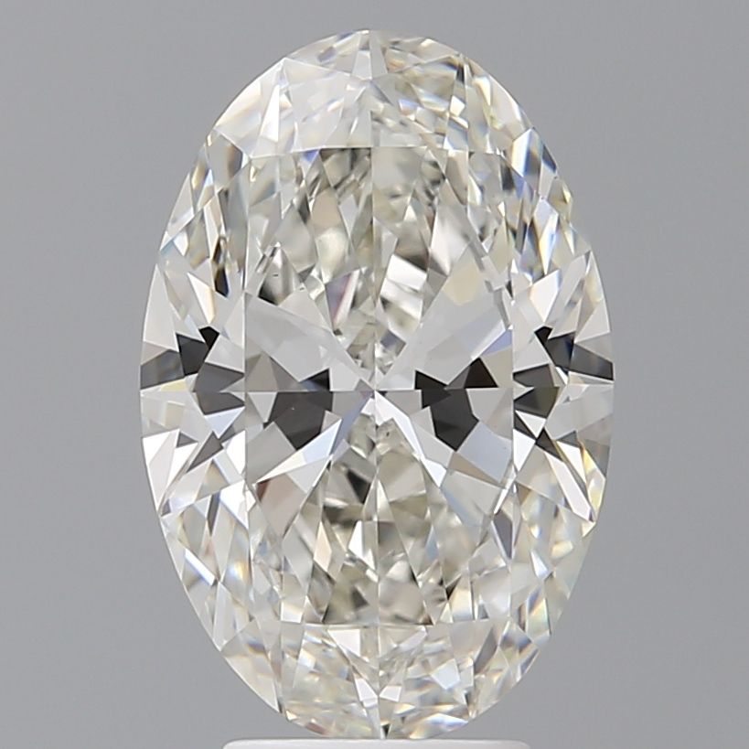 4.54 ct. oval Lab Grown Diamond front image