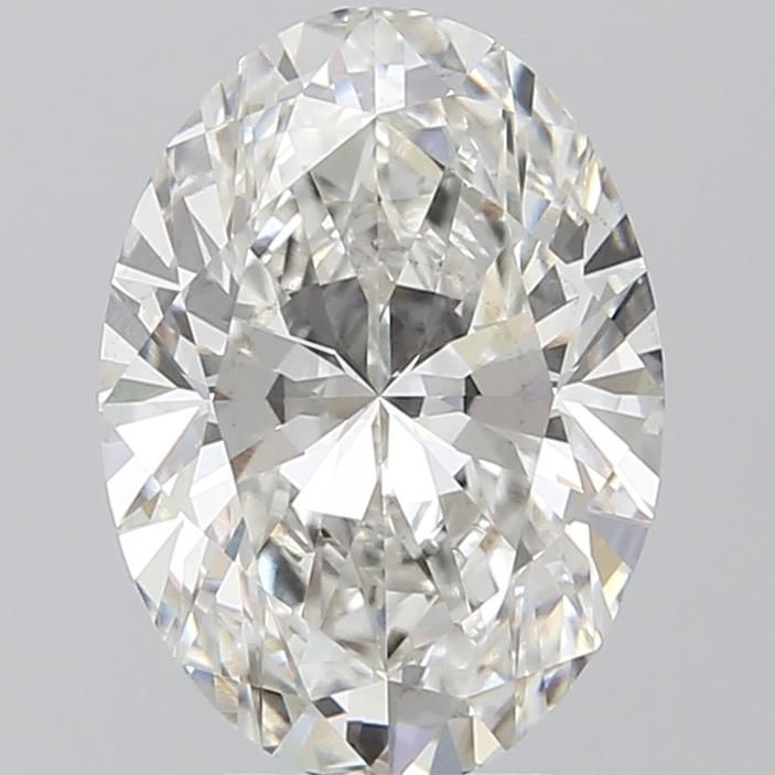 4.04 ct. oval Lab Grown Diamond front image
