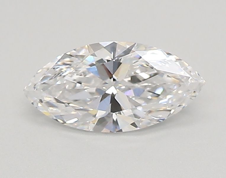 0.53 Carati D VVS2 Marquise Laboratorio Diamante