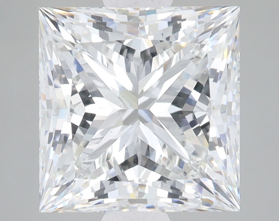 5.08 ct. princess Lab Grown Diamond front image