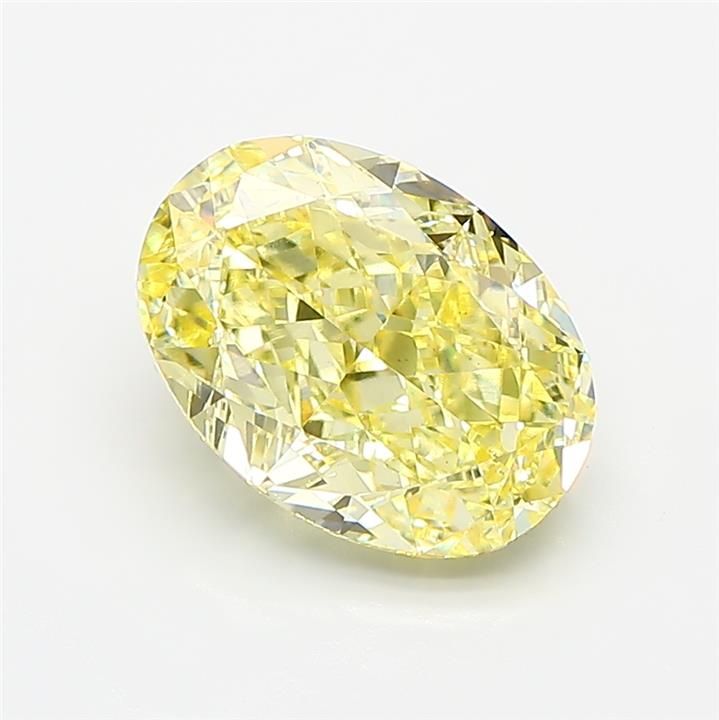 3.02 ct. oval Lab Grown Diamond front image