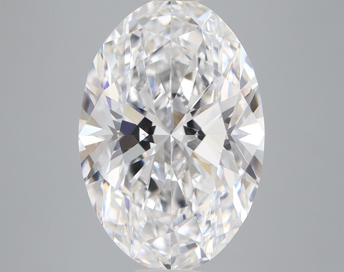 4.07 ct. oval Lab Grown Diamond front image