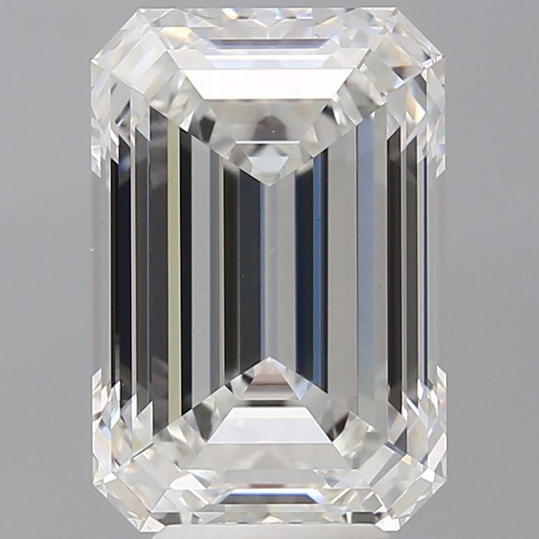 6.59 ct. emerald Lab Grown Diamond front image