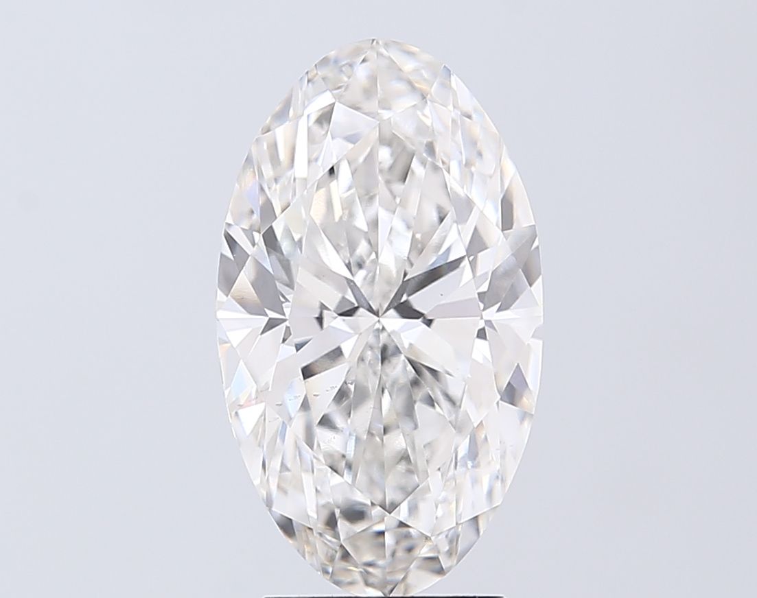 4.54 ct. oval Lab Grown Diamond front image
