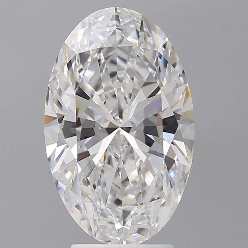 4.07 ct. oval Lab Grown Diamond front image