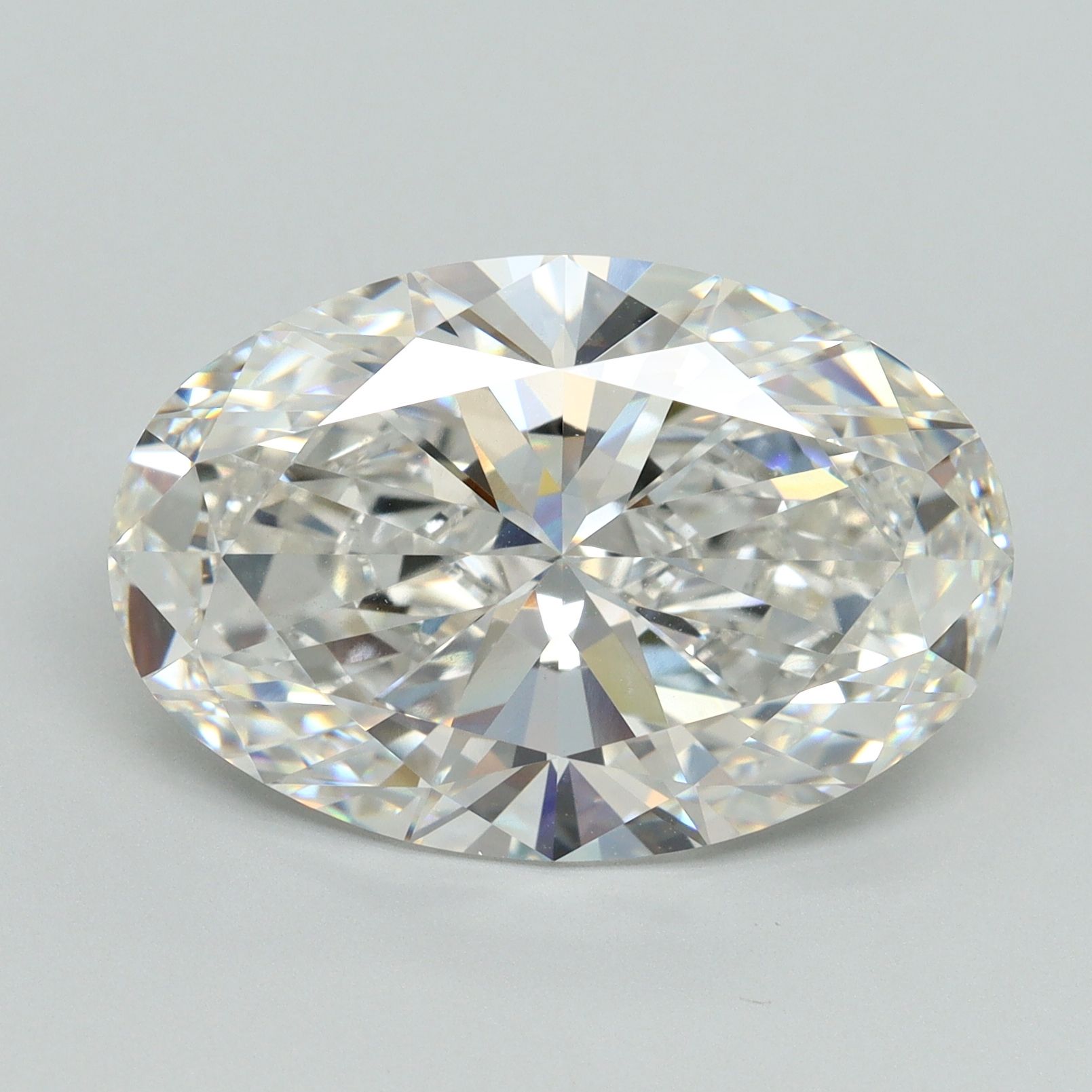 9.15 ct. oval Lab Grown Diamond front image