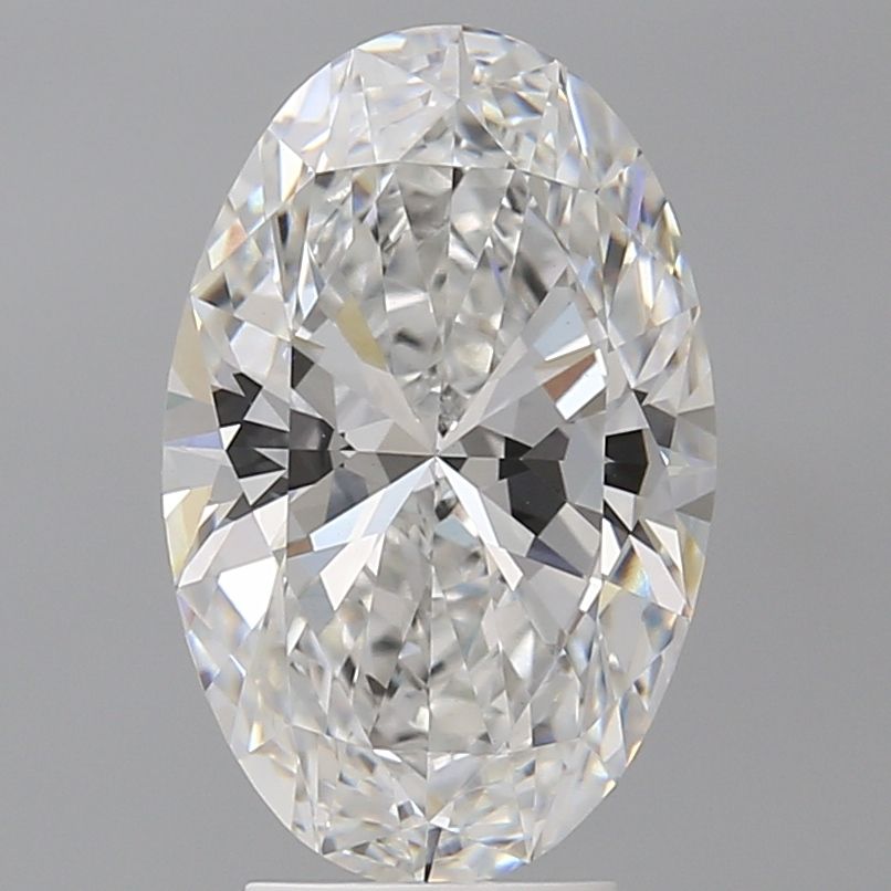 4.09 ct. oval Lab Grown Diamond front image