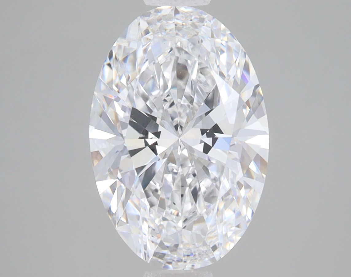 3.01 ct. oval Lab Grown Diamond front image