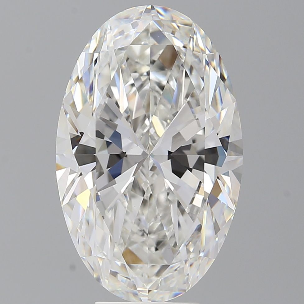 7.59 ct. oval Lab Grown Diamond front image
