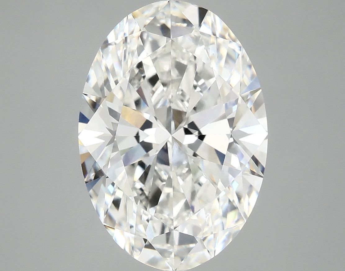 4.10 ct. oval Lab Grown Diamond front image