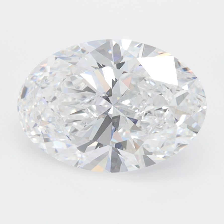2.10 ct. oval Lab Grown Diamond front image