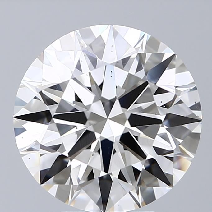 4.70 ct. round Lab Grown Diamond front image