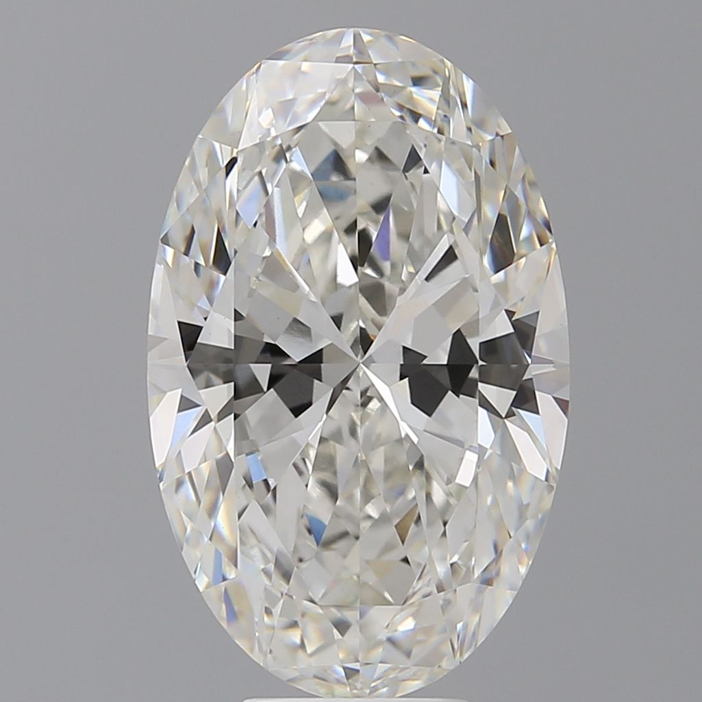 8.08 ct. oval Lab Grown Diamond front image