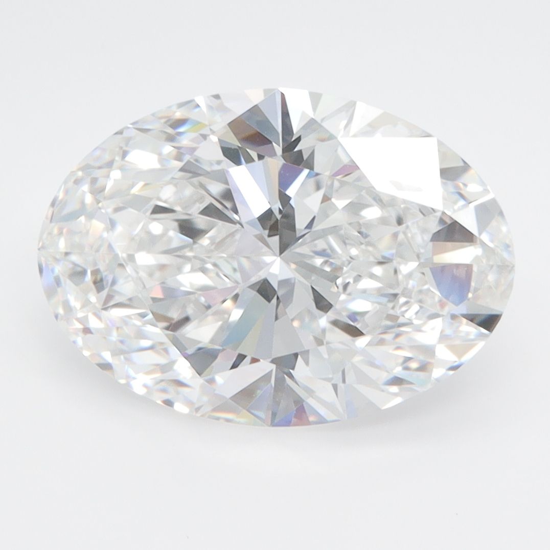 4.09 ct. oval Lab Grown Diamond front image