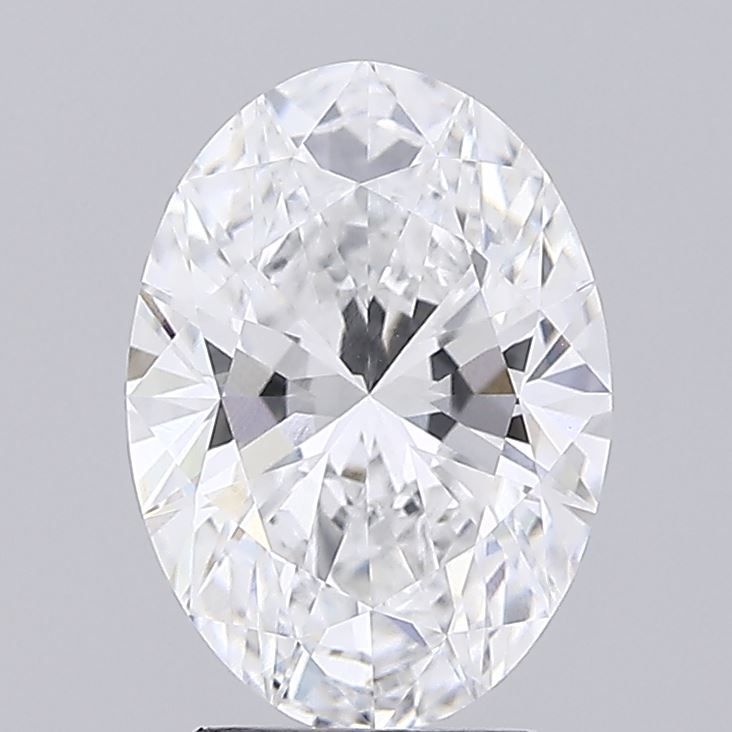3.03 ct. oval Lab Grown Diamond front image