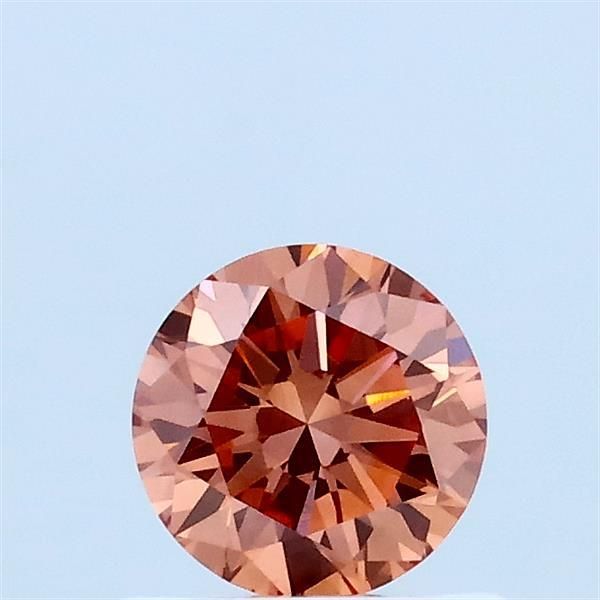 0.48 CT Fancy Intense Brownish Pink ROUND